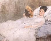 Portrait of Madame Hubbard - 贝尔特·摩里索特